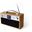 Xoro DAB 250 IR WLAN-Stereo-Internetradio DAB+/FM/Spotify/Bluetooth,