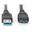 3.00m Digitus USB Anschlusskabel USB 3.0 USB A Stecker auf USB B