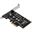 Silverstone SST-ECM21-E M.2 Adapterkarte, PCIe 4.0, 1x M-Key - Low