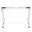 Digitus Electric Height Adjustable Desk Frame Dual motor 3-stages