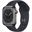 Apple Watch S8 Edelstahl 41mm Cellular Graphit Sportarmband