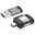 Manhattan 2er Set USB-C auf USB-A & USB-A auf USB-C-Adapter