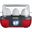 Severin EK3168 Eierkocher für 6 Eier, schwarz/rot