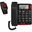 Amplicomms BigTel 50 Alarm Plus Notrufarmband Duo dunkelgrau