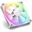 NZXT F Series F120 RGB 120x120x25mm 500-1800 U/min 29 dB(A) weiß