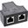 InLine Cat.5e STP T-Adapter (Port-Doppler), RJ45 Buchse an 2x RJ45