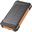 LogiLink Solar Powerbank 6000 mAh, LED-Taschenlampe,2x USB-A