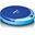 Lenco CD-011 Portabler CD-Player m. Ladefunktion blau