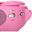 Lenco SCD-24 Tragbares Radio m. CD-Player pink