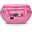 Lenco SCD-24 Tragbares Radio m. CD-Player pink