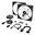 Corsair iCUE LINK QX140 RGB Starter Kit 140x140x25mm 400-2000 U/min