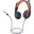 Logitech Zone Learn On-Ear USB-C blau/orange