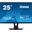 25" (63,50cm) iiyama ProLite XUB2595WSU-B5 schwarz 1920x1200