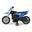 Jamara Ride-on Motorrad Power Bike 6V blau 2+