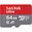 64GB SanDisk Ultra microSDXC 140MB/s+SD Adapter