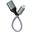 LogiLink Adapter USB-C USB-A (ST-BU) 0,15m Dark Grey