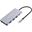 Conceptronic Dock USB-C->HDMI,USB3.0,100WPD 10-in-1 0.25m