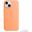 Apple iPhone 15 Silicone Case with MagSafe - Orange Sorbet