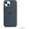 APPLE IPHONE 15 SILICONE CASE WITH MAGSAFE - STORM BLUE