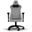 Corsair TC200 Fabric Gaming Chair - Standard Fit, Light Grey/White