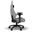 Corsair TC200 Fabric Gaming Chair - Standard Fit, Light Grey/White