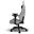 Corsair TC200 Fabric Gaming Chair - Standard Fit, Light Grey/White