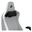 Corsair TC200 Fabric Gaming Chair - Standard Fit, Light Grey/White