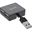 0.04m InLine USB 2.0 Hub, 4 Port, Quadrat, Kabel , Kunststoff