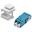 Digitus LWL Kupplung LC->LC Singlemode Duplex Keystone-Modul