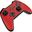 Genesis Gamepad MANGAN 400 kabellos rot/schwarz
