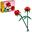 LEGO Botanicals 40460 Rosen Set, künstliche rote Blumen, Set aus