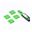 SmartKeeper Mini "SD Port" Blocker gr&uuml;n 4 Stk.+Key
