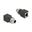 Delock M12 Adapter D-kodiert 4 Pin Stecker zu RJ45 Buchse gerade