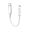 0.10m Alogic USB Adapter USB-C -> 3,5mm Audio weiß