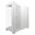 LC-Power 715W Seamless_Pale_X Midi Tower ohne Netzteil weiss