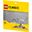 LEGO Classic 11024 Graue Bauplatte, Grundplatte für LEGO Sets,