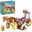 LEGO Disney Princess 43233 Belles Pferdekutsche, Pferde-Spielzeug