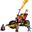 LEGO NINJAGO 71783 Kais Mech-Bike EVO, Ninja Motorrad Spielzeug
