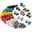 LEGO Classic 11036 Kreative Fahrzeuge, Bausteine-Set mit Autos und