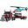 LEGO Creator 3in1 31146 Tieflader mit Hubschrauber, LKW-Spielzeug
