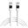 (&euro;6,90*/1m) 1.00m Techly USB2.0 Anschlusskabel USB C Stecker auf