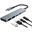 Techly Hub USB 4p. 2USB 3.2-2USB-C