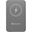 5.000mAh Verbatim MAG WIREL POWER BANK 5000 grau