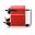 Krups XN1005 Nespresso Inissia Kapselmaschine, Ruby Red