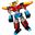 LEGO Creator 31124 3-in-1 Super-Mech Roboter, Drache Figur, Flugzeug