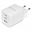 65 Watt Dicota Compact 3-Port GaN Wall Charger EU white