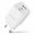 65 Watt Dicota Compact 3-Port GaN Wall Charger EU white