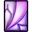 13" (33,02cm) Apple iPad Air WiFi 256GB Purple Apple M2 Chip