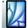 11" (27,94cm) Apple iPad Air WiFi 128GB Blue Apple M2 Chip