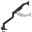 NEOMOUNTS Next Slim Desk Mount Single Display topfix clamp and